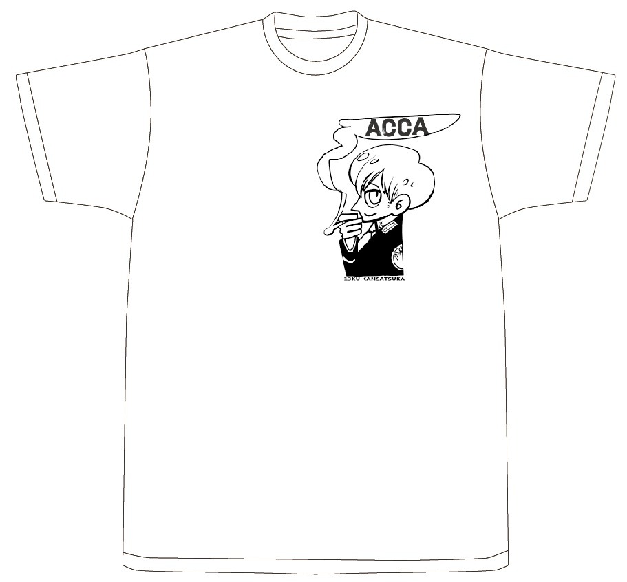 「VVEAR2015 Tシャツ オノ・ナツメ」の絵柄。(c)Natsume Ono/SQUARE ENIX