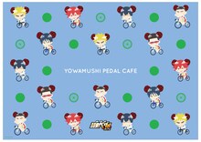 ノベルティのランチョンマット。 (c)渡辺航(週刊少年チャンピオン)/劇場版弱虫ペダル製作委員会