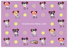 ノベルティのランチョンマット。 (c)渡辺航(週刊少年チャンピオン)/劇場版弱虫ペダル製作委員会