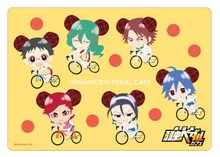 ノベルティのステッカー。 (c)渡辺航(週刊少年チャンピオン)/劇場版弱虫ペダル製作委員会