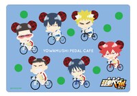 ノベルティのステッカー。 (c)渡辺航(週刊少年チャンピオン)/劇場版弱虫ペダル製作委員会