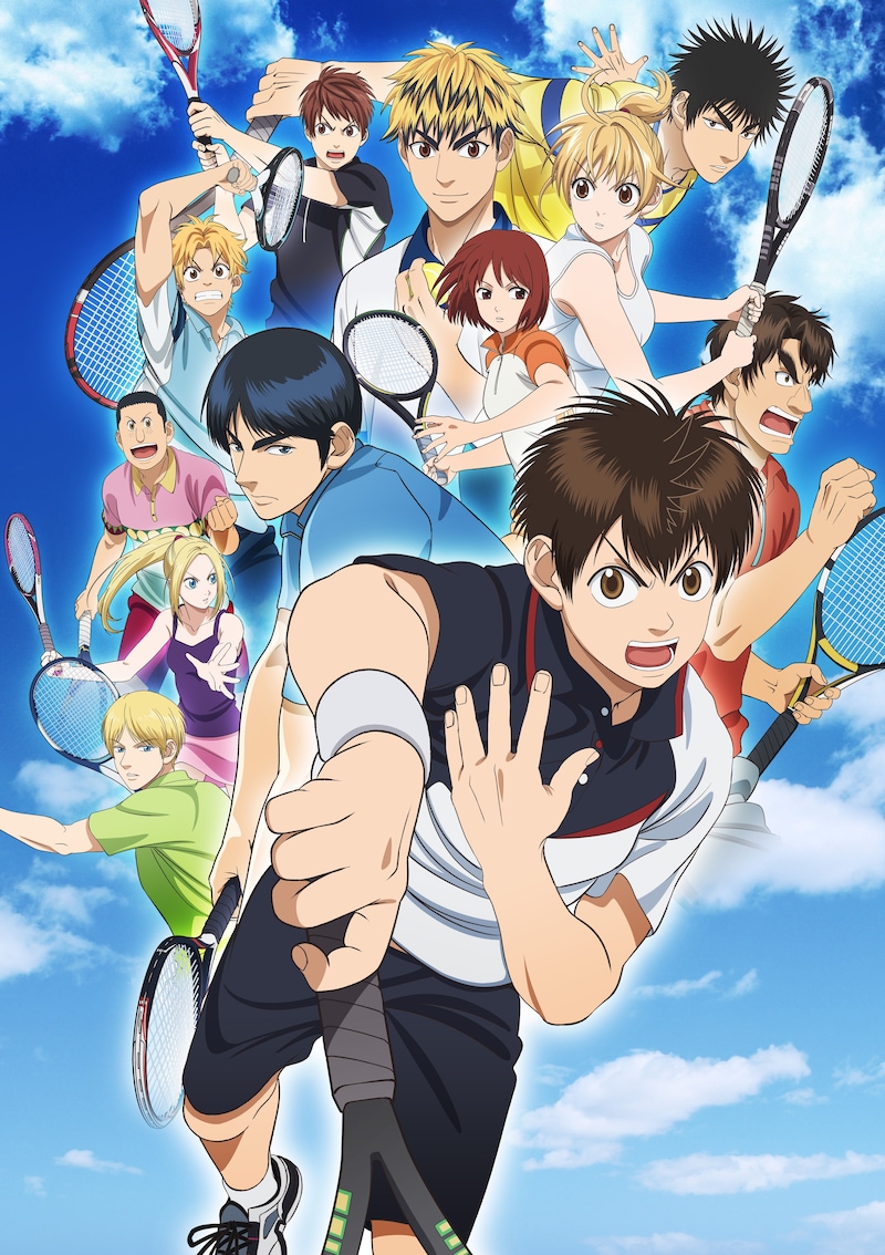 TVアニメ「ベイビーステップ」第2シリーズビジュアル (c)勝木光・講談社/NHK・NEP