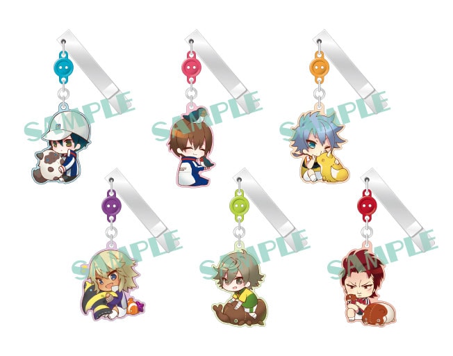 「新テニスの王子様ゆらゆらクリップコレクション第3弾～動物と王子様～」(c)許斐 剛／集英社・NAS・新テニスの王子様プロジェクト