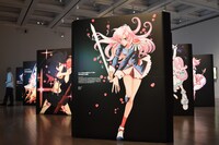 「ニッポンのマンガ＊アニメ＊ゲーム」展内覧会の様子。