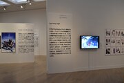 「ニッポンのマンガ*アニメ*ゲーム」展内覧会の様子。