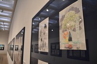 「ニッポンのマンガ＊アニメ＊ゲーム」展内覧会の様子。