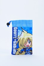 ガウリイのスマホクリーナー巾着は1080円。(c)2015 神坂一・あらいずみるい 発行：株式会社KADOKAWA 富士見書房 イラスト/あらいずみるい