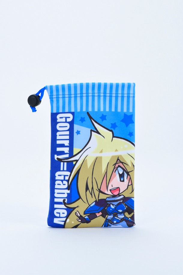 ガウリイのスマホクリーナー巾着は1080円。(c)2015 神坂一・あらいずみるい 発行：株式会社KADOKAWA 富士見書房 イラスト/あらいずみるい
