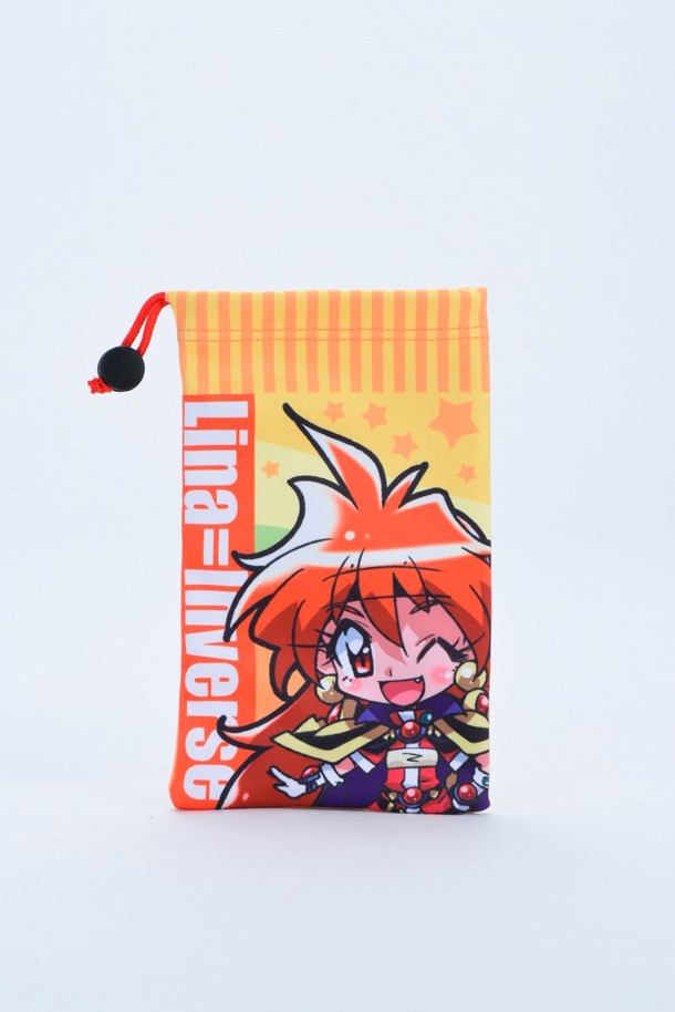 リナのスマホクリーナー巾着は1080円。(c)2015 神坂一・あらいずみるい 発行：株式会社KADOKAWA 富士見書房 イラスト/あらいずみるい