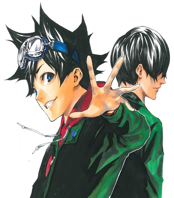 「天神-TENJIN-」のカラーカット。(c)小森陽一・田岡宗晃・杉江翼／集英社