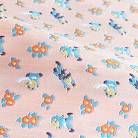 「忍たま乱太郎」一年生ジャカードグッズの柄。 (c)尼子騒兵衞/NHK・NEP