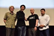 （左から）黄瀬和哉、冲方丁、弐瓶勉、瀬下寛之。