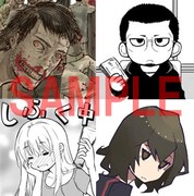 「アイアムアヒーローinOSAKA」の連載を記念して配布されているTwitterアイコンの一部。