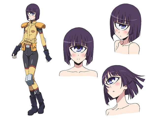 TVアニメ「モンスター娘のいる日常」よりマナコの設定画。(c) 2015 オカヤド／徳間書店・モン娘パートナーズ