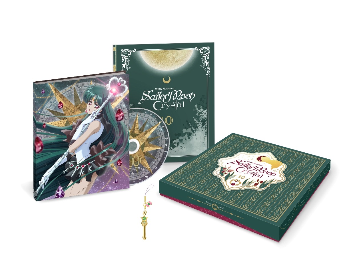 「美少女戦士セーラームーンCrystal」Blu-ray10巻初回限定版の展開図。(c)武内直子・PNP・講談社・東映アニメーション