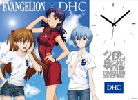 S賞の「EVANGELION×DHC  オリジナル描き下ろしイラストデザイン置き時計」。
