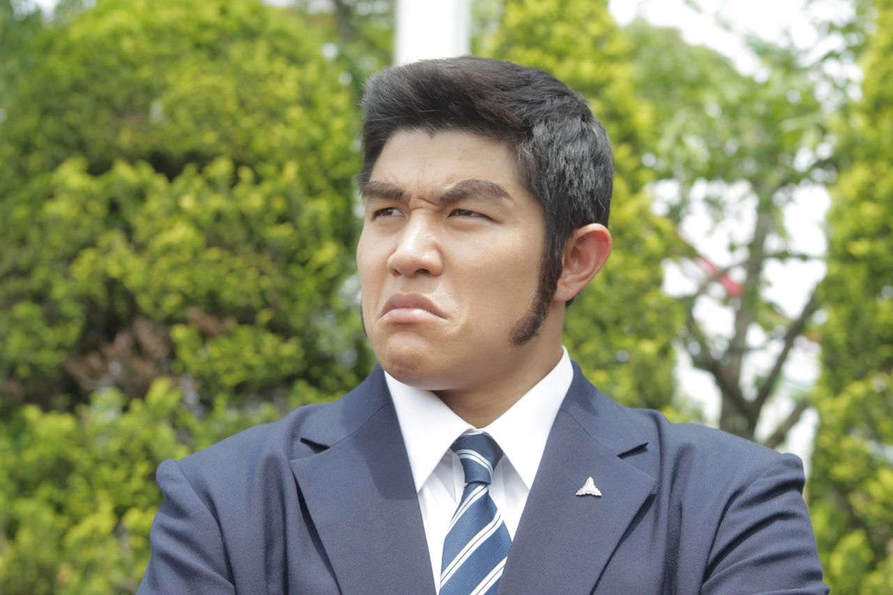 鈴木亮平扮する剛田猛男。(c)アルコ・河原和音／集英社 (c)2015映画「俺物語!!」製作委員会