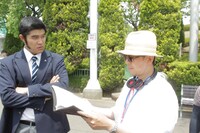 映画「俺物語!!」のメイキングカット。