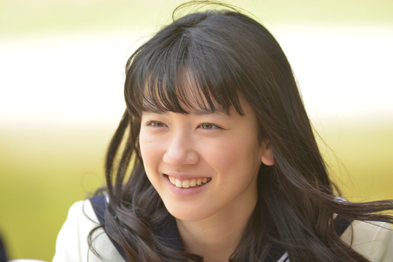 永野芽郁扮する大和凛子。(c)アルコ・河原和音／集英社 (c)2015映画「俺物語!!」製作委員会