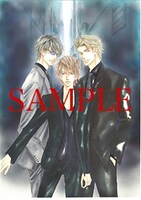 文教堂・アニメガ：志水のサイン＆コメント入りイラストカード