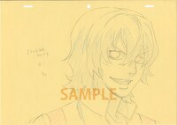 「弱虫ペダル原画展」で展示されるアニメ資料。(c)渡辺航（週刊少年チャンピオン）2008 (c)渡辺航（週刊少年チャンピオン）/弱虫ペダルGR製作委員会