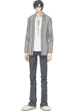 ￼高橋孝浩（CV：谷山紀章）の設定画。 (c)2015 中村春菊／KADOKAWA／ロマンチカくらぶ!!