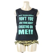 「うる星やつら×atmos×GUACAMOLE Tシャツオールインワン スイム」の黒。(c)高橋留美子／小学館