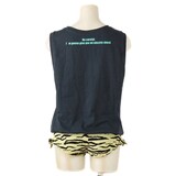 うる星やつら×atmos×GUACAMOLE Tシャツオールインワン スイム」の白 