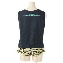 「うる星やつら×atmos×GUACAMOLE Tシャツオールインワン スイム」の黒。(c)高橋留美子／小学館