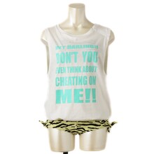 「うる星やつら×atmos×GUACAMOLE Tシャツオールインワン スイム」の白。(c)高橋留美子／小学館