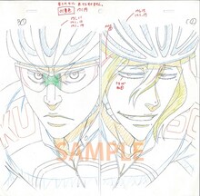 「弱虫ペダル原画展」で展示されるアニメ資料。(c)渡辺航（週刊少年チャンピオン）2008 (c)渡辺航（週刊少年チャンピオン）/弱虫ペダルGR製作委員会