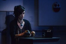 舞台「東京喰種トーキョーグール」公開稽古より、村田充扮するウタ。