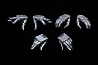 「12'HERO's MEISTER ULTRAMAN」には、スペシウム光線を再現するためのハンドパーツも付属する。(c)円谷プロ