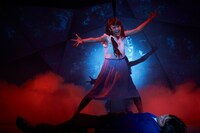 舞台「東京喰種トーキョーグール」公開稽古の様子。(c)石田スイ／集英社 (c)舞台『東京喰種トーキョーグール』製作委員会