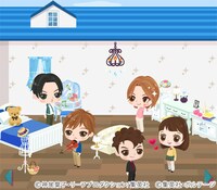 恋愛ドラマアプリ「花より男子～F4 とファーストキス～」画面イメージ (c)神尾葉子・リーフプロダクション／集英社 (c)集英社・ボルテージ