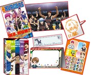 「ジャンパック TVアニメ 黒子のバスケ ～WC誠凛優勝記念パック～」に同梱されるグッズ。(c)藤巻忠俊／集英社・黒子のバスケ製作委員会