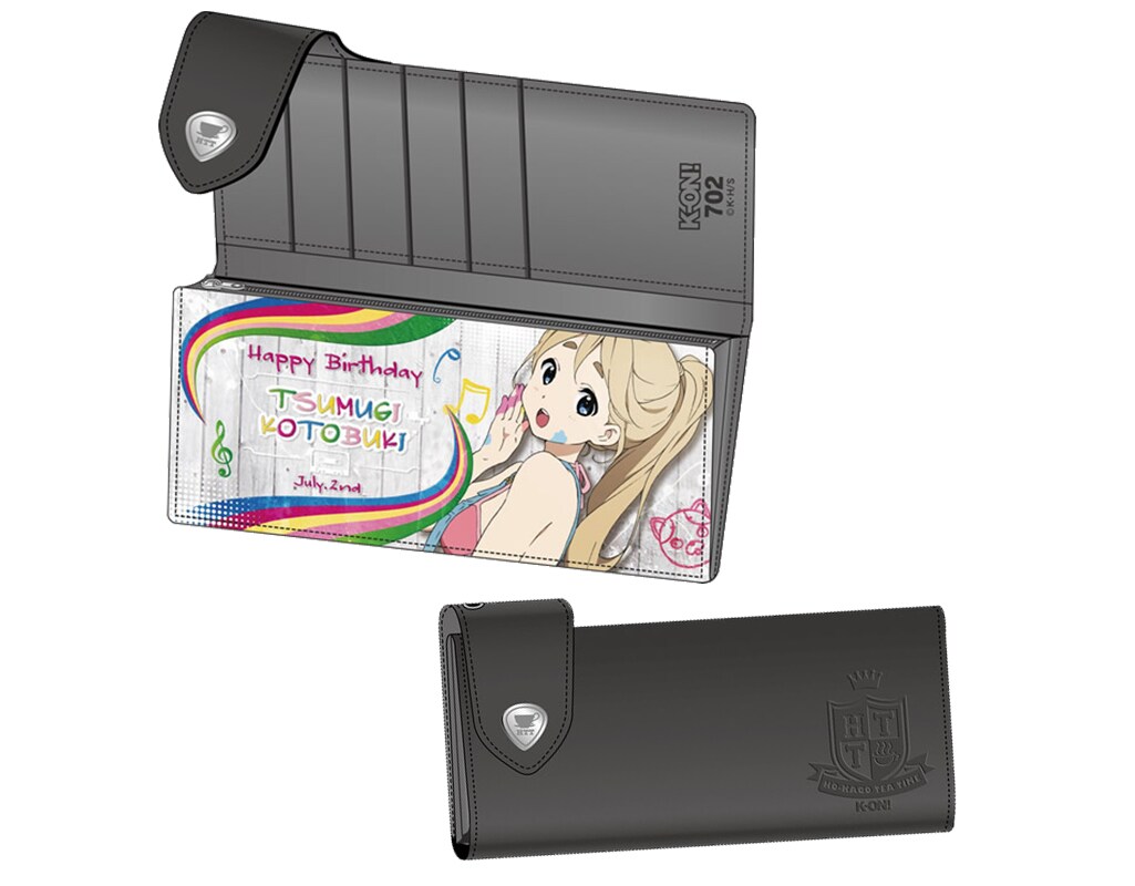 本革長財布　琴吹　紬　けいおん 本革長財布 琴吹紬Birthday記念ver.」(c)かきふらい・芳文社／桜
