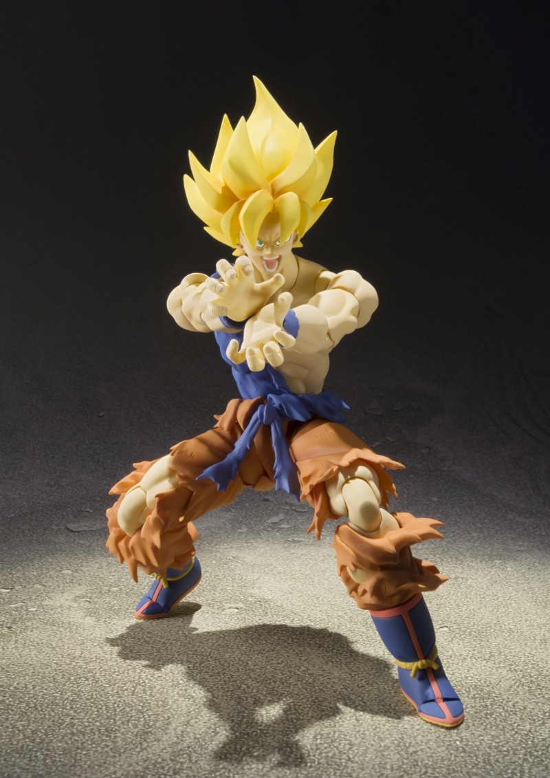 「S.H.Figuarts スーパーサイヤ人孫悟空 超戦士覚醒Ver.」(c)バードスタジオ/集英社・フジテレビ・東映アニメーション