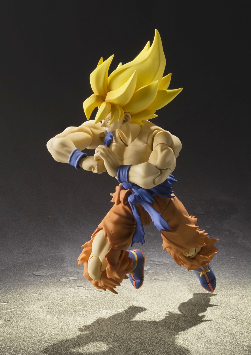 「S.H.Figuarts スーパーサイヤ人孫悟空 超戦士覚醒Ver.」(c)バードスタジオ/集英社・フジテレビ・東映アニメーション