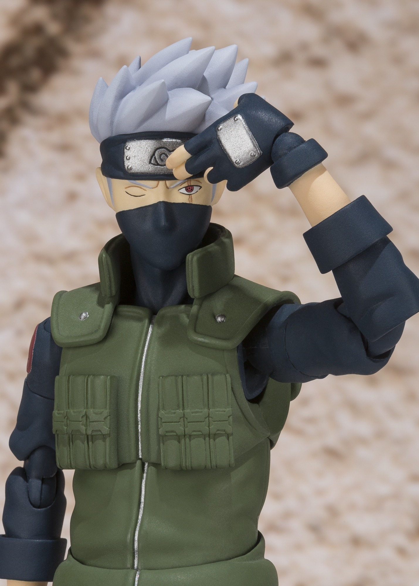 「S.H.Figuarts はたけカカシ」(C)岸本斉史　スコット／集英社・テレビ東京・ぴえろ