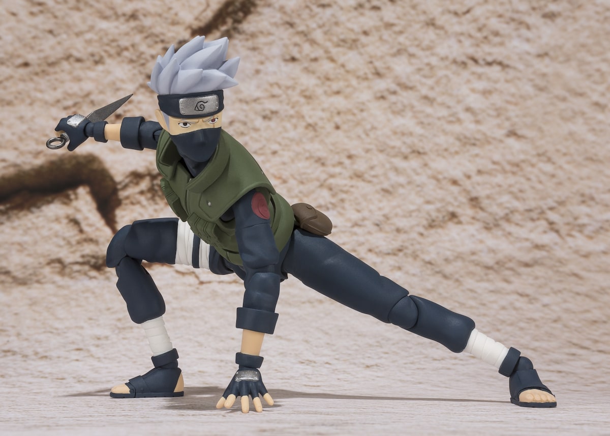 Naruto カカシの可動フィギュア 雷切やイチャタクパーツも付属 コミックナタリー