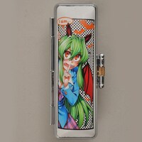 「実は私は」のオリジナル印鑑ケース。