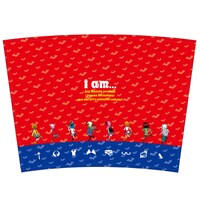 「実は私は」タンブラーの台紙。