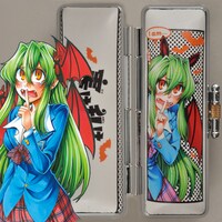 「実は私は」のオリジナル印鑑ケース。