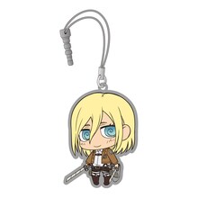 「進撃の巨人 ちみ進撃イヤホンジャックマスコット3」のクリスタ。(c)諫山創・講談社／「進撃の巨人」製作委員会