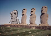「進撃の巨人展 WALL OITA」の開催に先駆け公開されたグラフィック(宮崎県・サンメッセ日南)。(c)諫山創・講談社/「進撃の巨人展」製作委員会