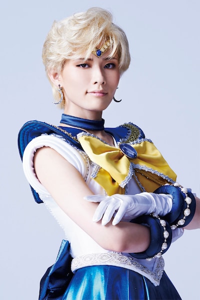 セーラーウラヌス/天王はるか役の汐月しゅう。(c) Naoko Takeuchi (c) 武内直子・PNP／ミュージカル「美少女戦士セーラームーン」製作委員会2015