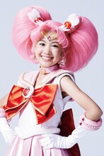 セーラーちびムーン／ちびうさ役の久家心。(c) Naoko Takeuchi (c) 武内直子・PNP／ミュージカル「美少女戦士セーラームーン」製作委員会2015