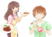 しまだわかば「ふたごはん」カット