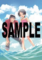 「リコーダーとランドセル」9巻のCOMIC ZIN特典イラスト。